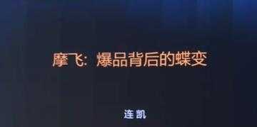 图片[1]-摩飞《爆品背后的蝶变》打造爆品, 需要哪些条件与标准?-丞铭网课