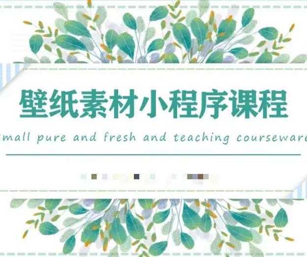 闪闪壁纸号运营教程，抓住图文风口，快速吸粉变现-丞铭网课