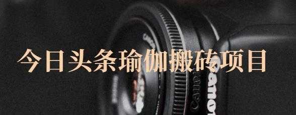 图片[1]-猎人社区·今日头条瑜伽搬砖项目，单号一天几十收入，可以批量操作！-丞铭网课