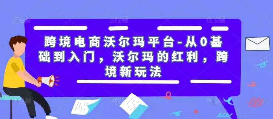 跨境电商沃尔玛平台-从0基础到入门，沃尔玛的红利，跨境新玩法-丞铭网课