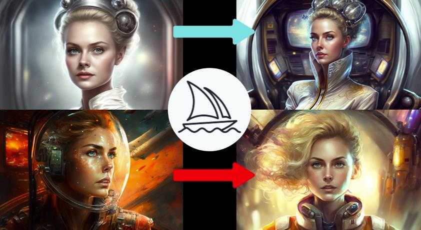 Midjourney V4实现连续性的人物创作：漫画，故事，动画操作教程参数设置-丞铭网课